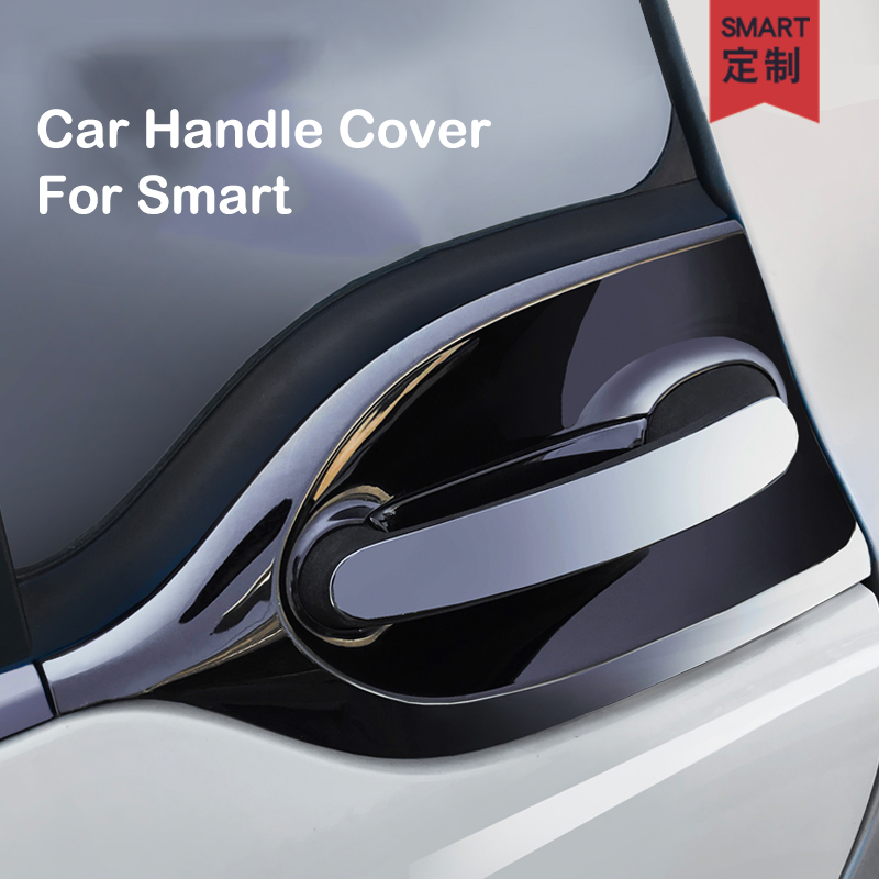 Car Door Handle Protector - 6 adet paslanmaz çelik araba kapı