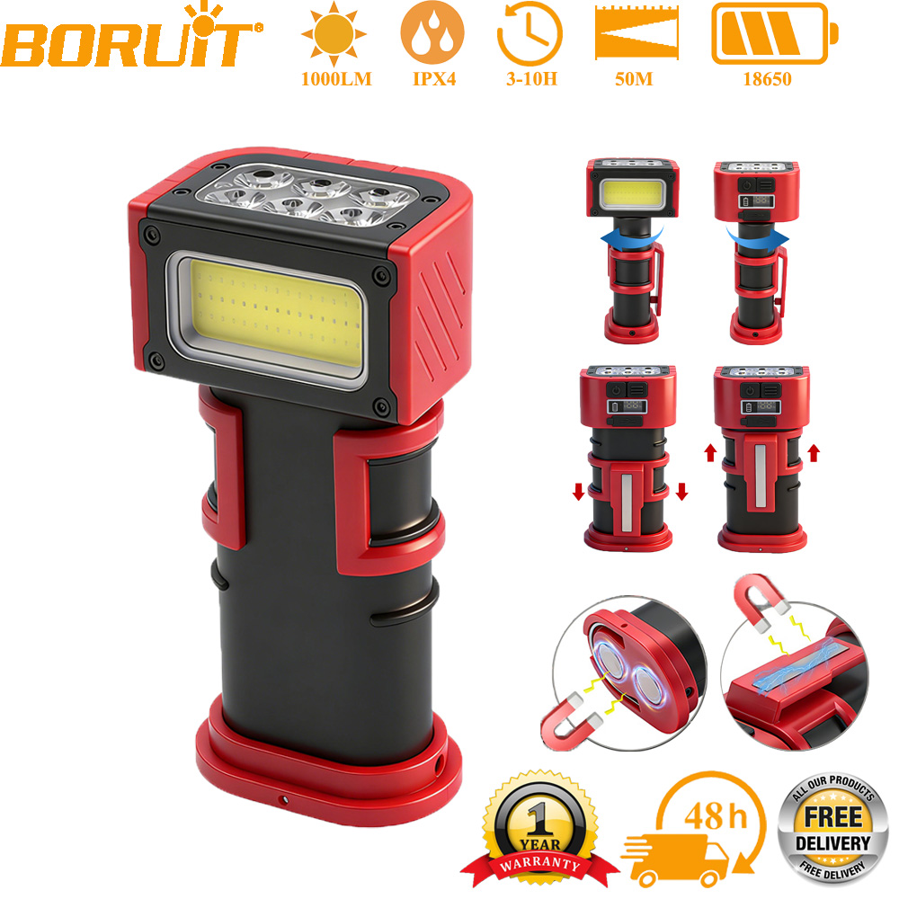 Car Accessories Hanging - BORUiT COB LED Çalışma Işığı 1000LM