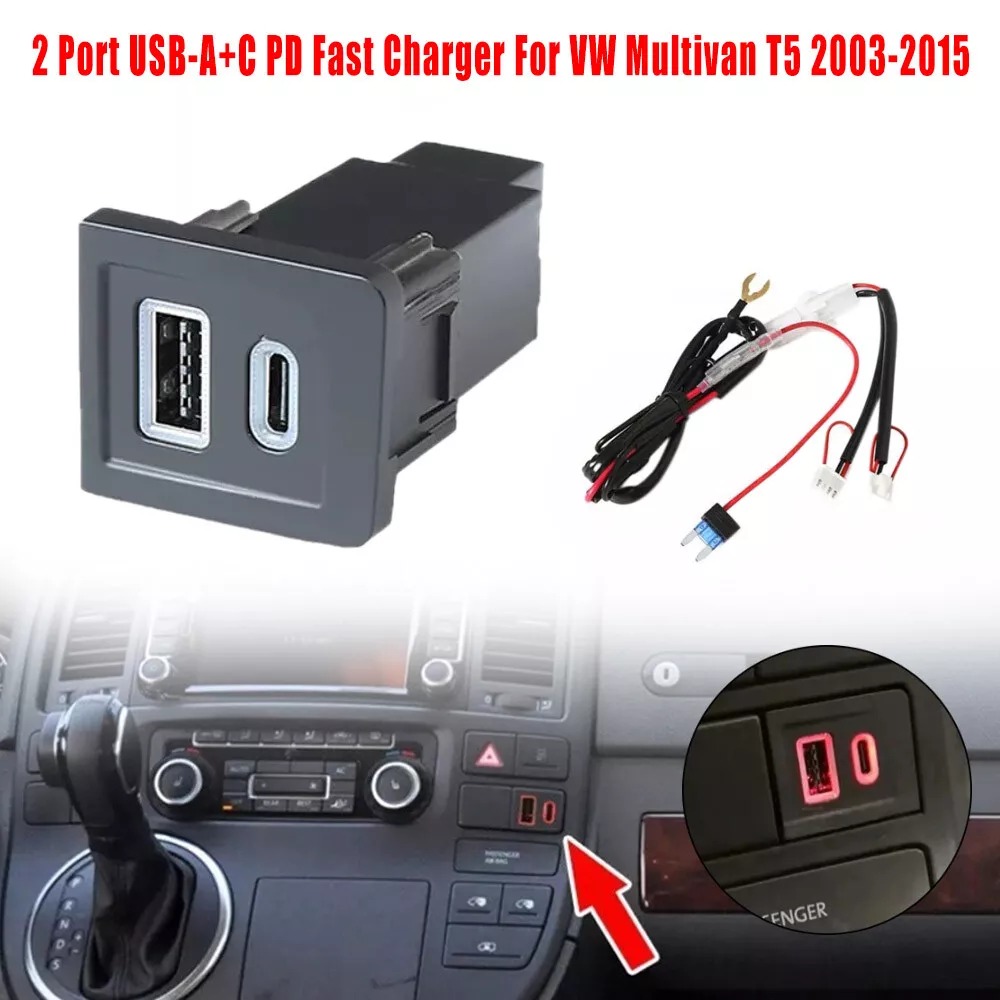 Car Accessories Qc - 1 Adet Araba Aksesuarı USB PD+QC