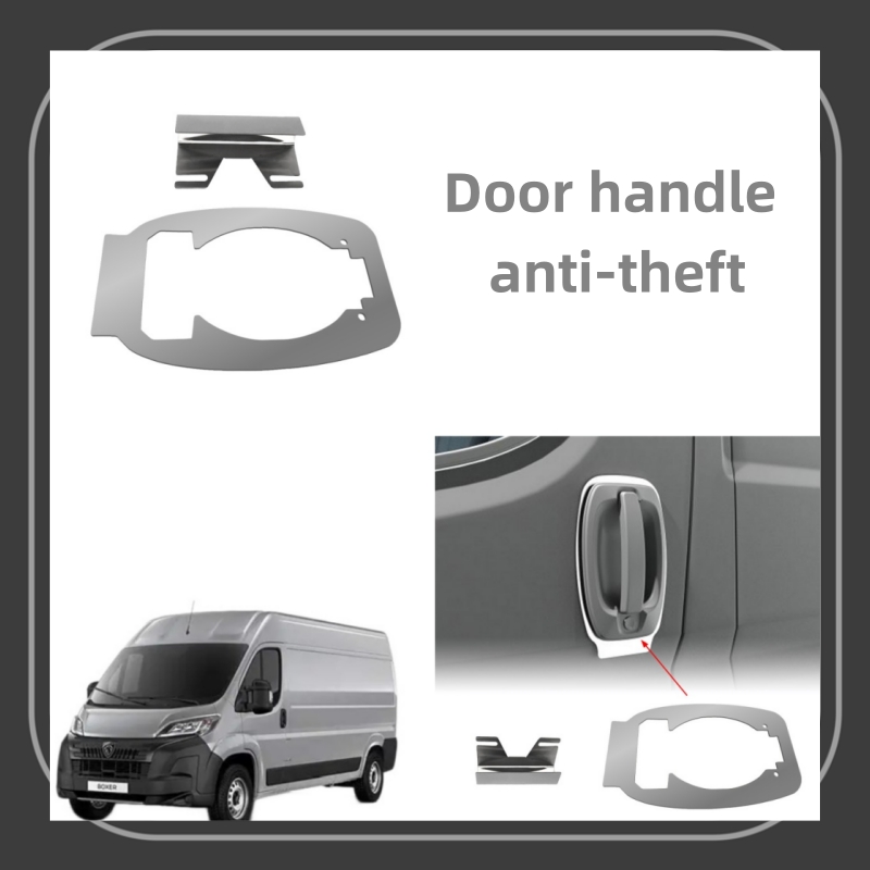 Car Door Handle Protector - Citroen Relay/Fiat Ducato/Peugeot Boxer 2006-On Paslanmaz