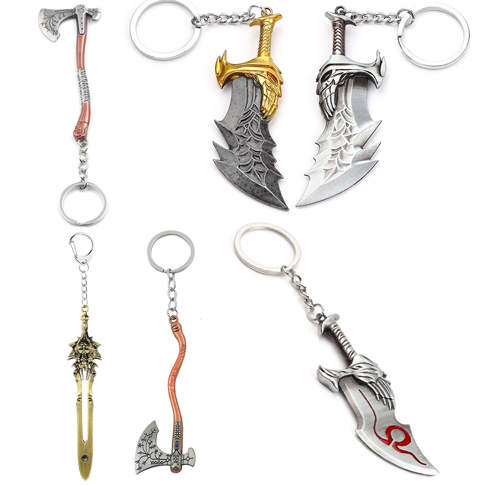 Car Accessories Gifts For Men - God of War 4 Kratos Kılıç