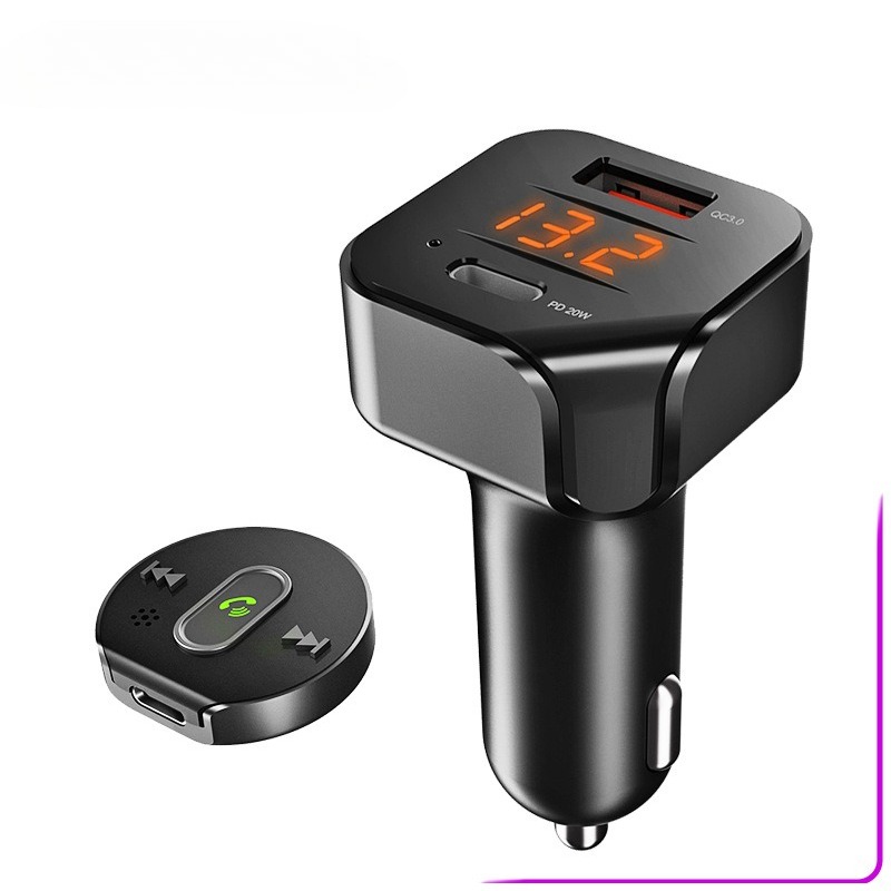 Car Accessories Qc - C23 Bluetooth 5.1 Araba MP3 Gerçek