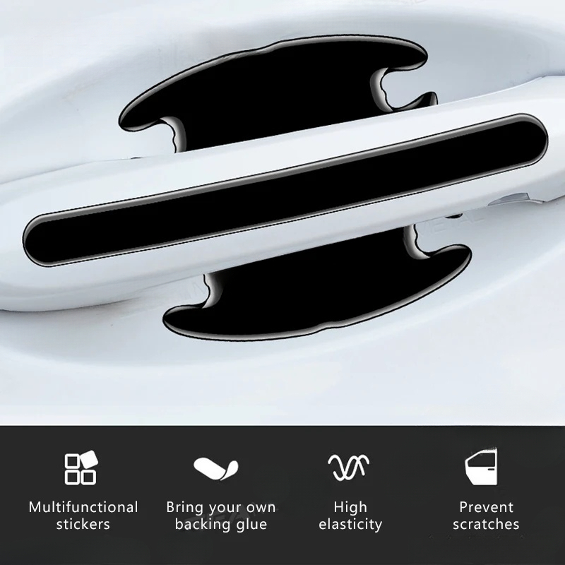 Car Door Handle Protector - SEAMETAL Araba Kapı Kolu Kase Çıkartmaları