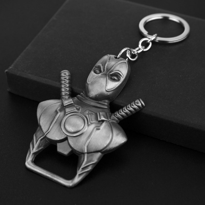 Car Accessories Hanging - Deadpool Anahtarlık Trendy Kişiselleştirilmiş Anahtarlık Şişe