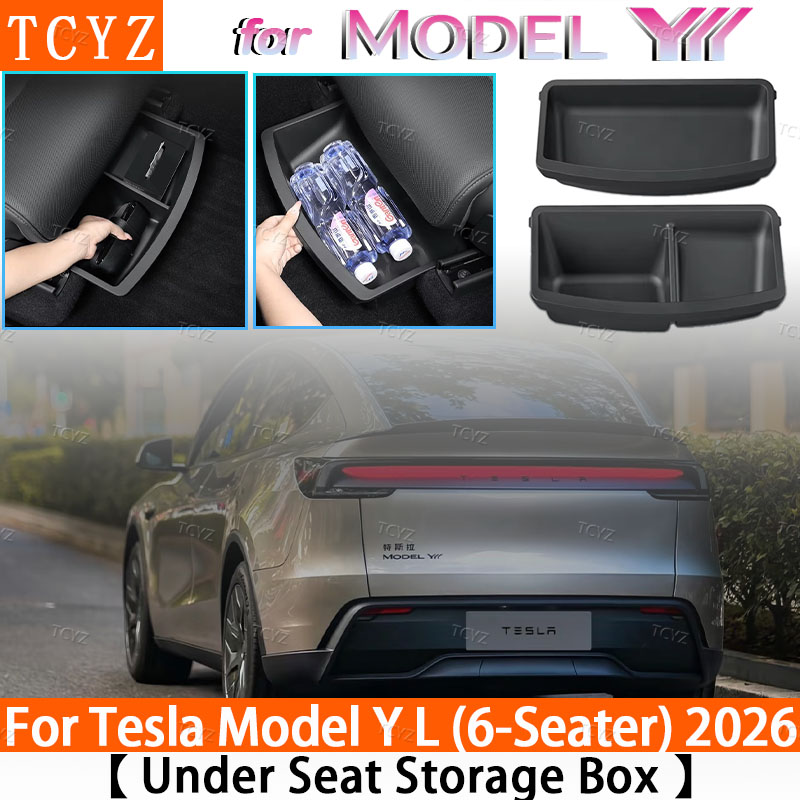Car Seat Organizer - Koltuk Altında saklama kutusu Tesla 2026