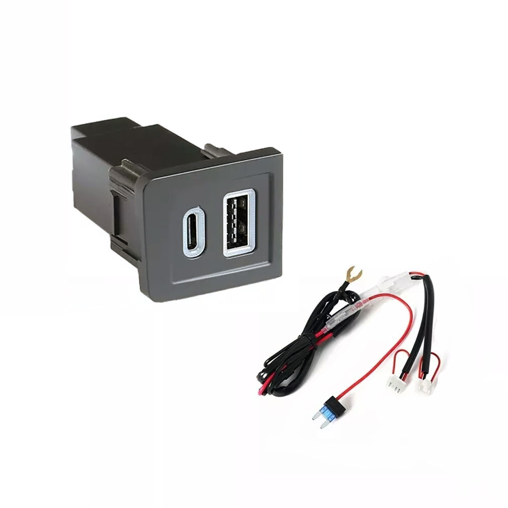 Car Accessories Qc - 1 Adet Araç Güç Adaptörü Çift