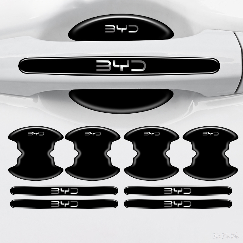 Car Door Handle Protector - BYD Logo Araba Kapı Kolu Koruyucu