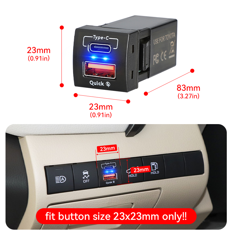 48W hızlı şarj QC3.0 USB tip-c - Car Accessories Qc incelemesi ve fiyatı