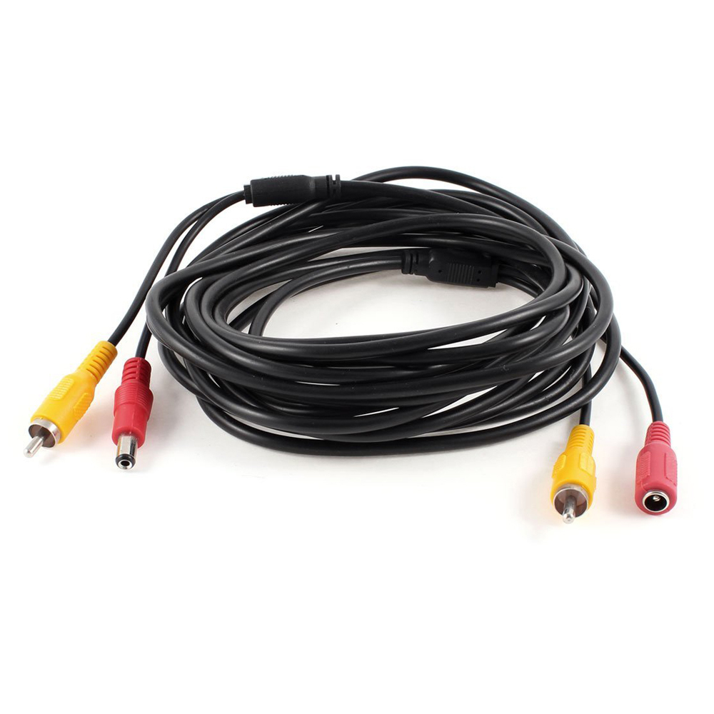 5M/10M/20M RCA Video AV DC güç - Car Accessories Online incelemesi ve fiyatı