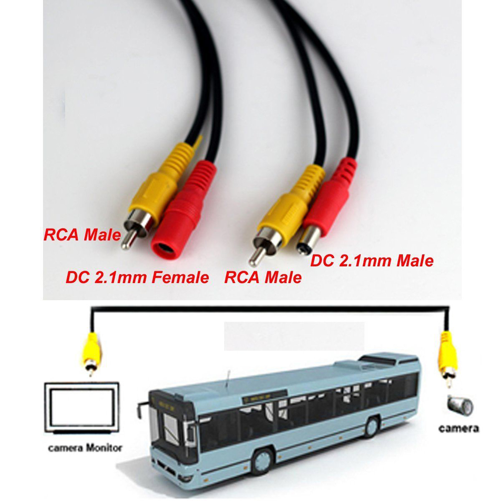 5M/10M/20M RCA Video AV DC güç - Car Accessories Online incelemesi ve fiyatı
