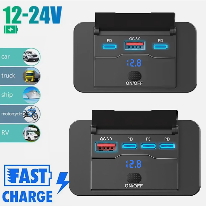 Üçlü PD & QC 3.0 USB Araç Şarj - Car Accessories Qc incelemesi ve fiyatı