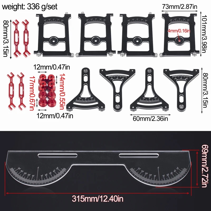 RC Alüminyum Yol Şasisi Ayar S - Car Accessories Online incelemesi ve fiyatı