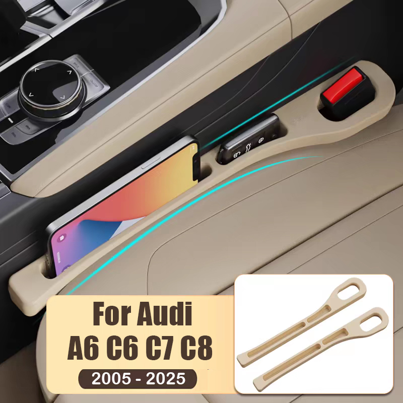 Audi için A6 C6 C7 C8 2005 - 2 - Car Seat Organizer incelemesi ve fiyatı