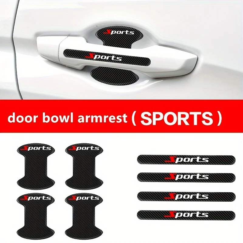 8 Adet/takım Araba Kapı Kolu K - Car Door Handle Protector incelemesi ve fiyatı