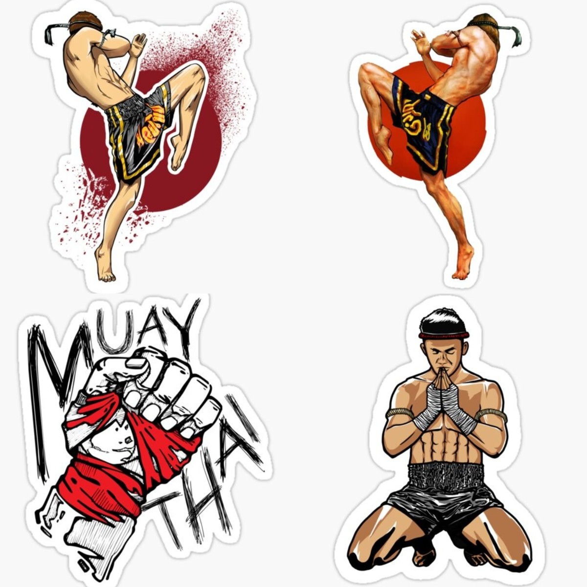 Muay Thai araba çıkartmaları g - Car Accessories Thailand incelemesi ve fiyatı