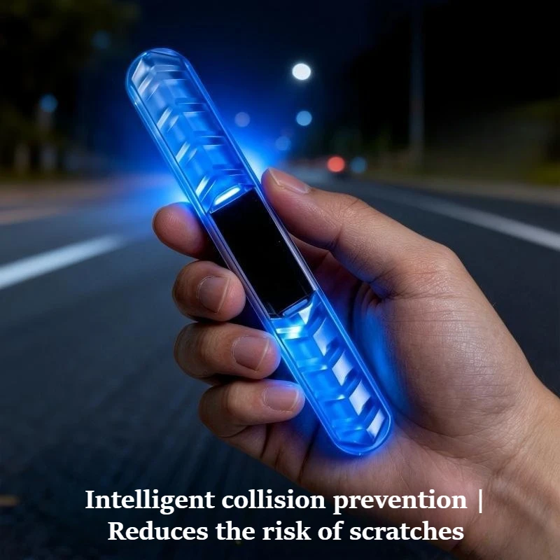 1 adet güneş LED flaş ışığı ar - Car Door Handle Protector incelemesi ve fiyatı