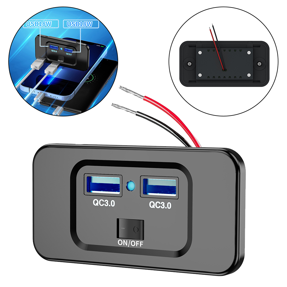12 V-24 V QC 3.0 Çift USB Araç - Car Accessories Qc incelemesi ve fiyatı