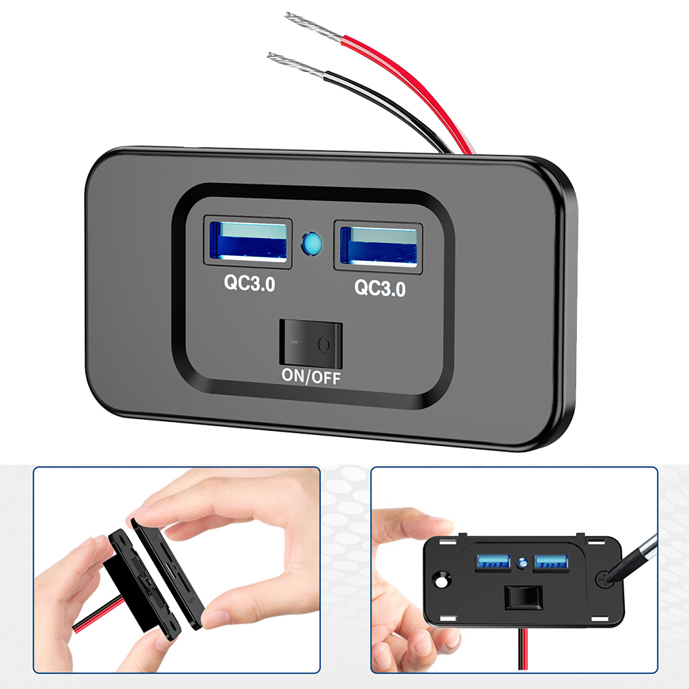 12 V-24 V QC 3.0 Çift USB Araç - Car Accessories Qc incelemesi ve fiyatı