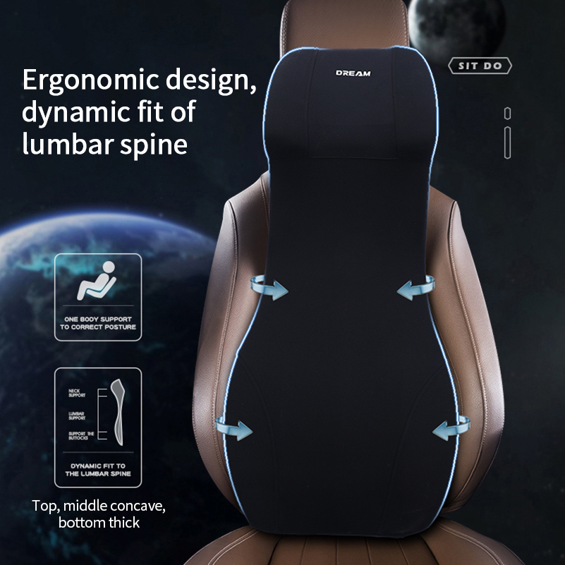 Bellek Köpük Araba Kafalık Bel - Car Seat Cushion Memory Foam incelemesi ve fiyatı