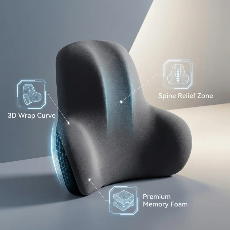 Araba Boyun Yastığı Hafızalı K - Car Seat Cushion Memory Foam incelemesi ve fiyatı