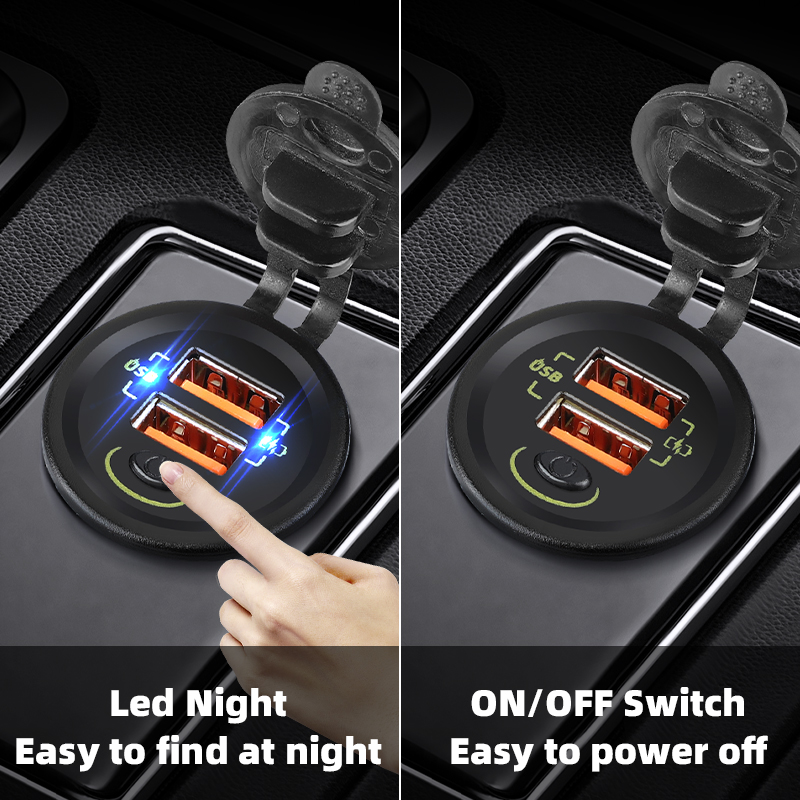 QC3.0 36W araba Usb şarj aleti - Car Accessories Qc incelemesi ve fiyatı