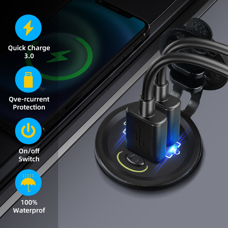 QC3.0 36W araba Usb şarj aleti - Car Accessories Qc incelemesi ve fiyatı