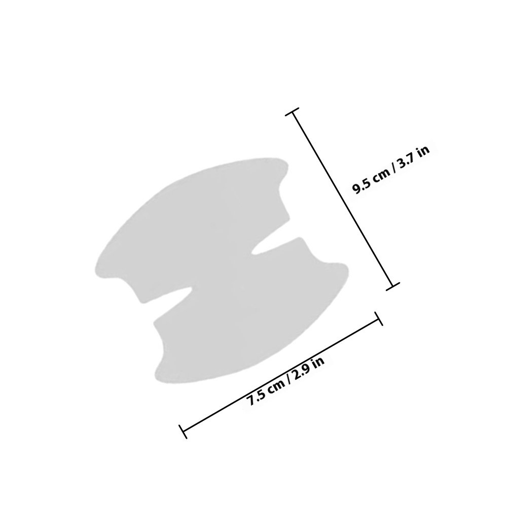 4 Adet Şeffaf Araba Kapı Kolu  - Car Door Handle Protector incelemesi ve fiyatı